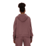 New Balance Linear Heritage Brushed Back Fleece - Buzo Dama - Imagen 2
