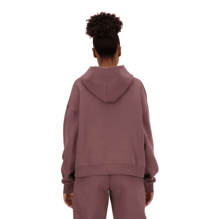 New Balance Linear Heritage Brushed Back Fleece - Buzo Dama - Imagen 2