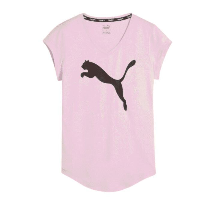 Puma Train Favorite Heather CAT TEE - Camiseta Dama - Imagen 1