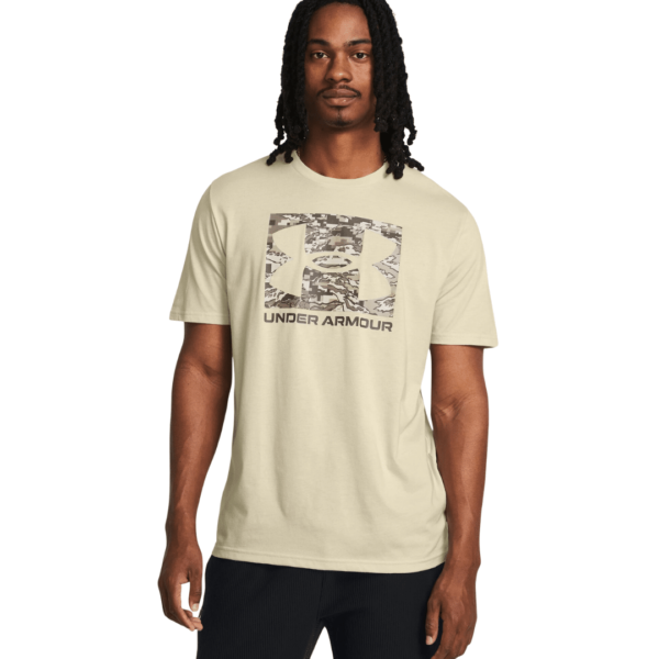 Under Armour ABC Camo Boxed Logo SS - Camiseta Hombre
