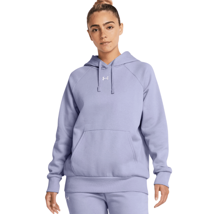 Under Armour Rival Fleece Hoodie - Buzo Dama - Imagen 3
