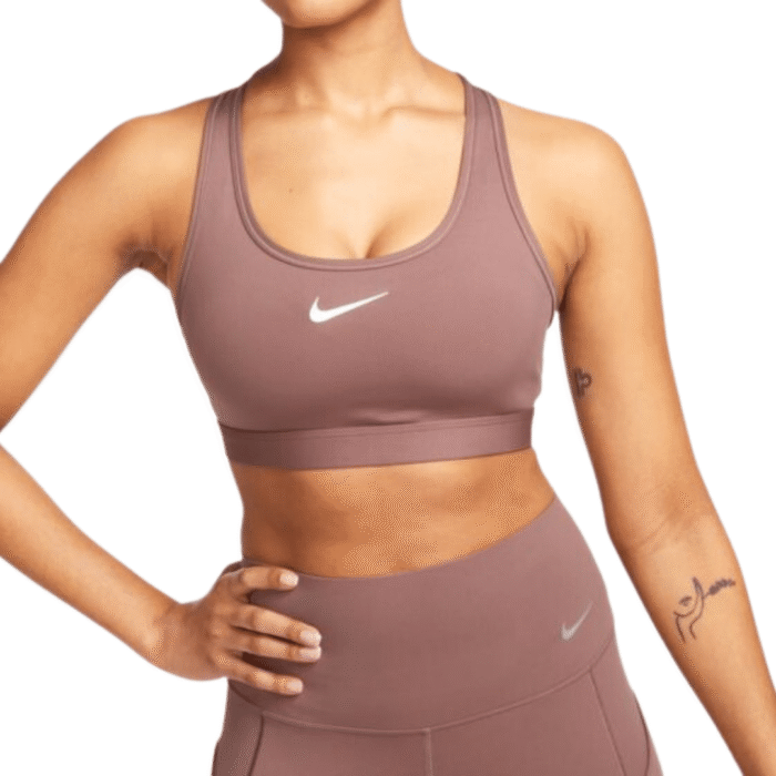 Nike Swoosh Medium Support - Top Dama - Imagen 2