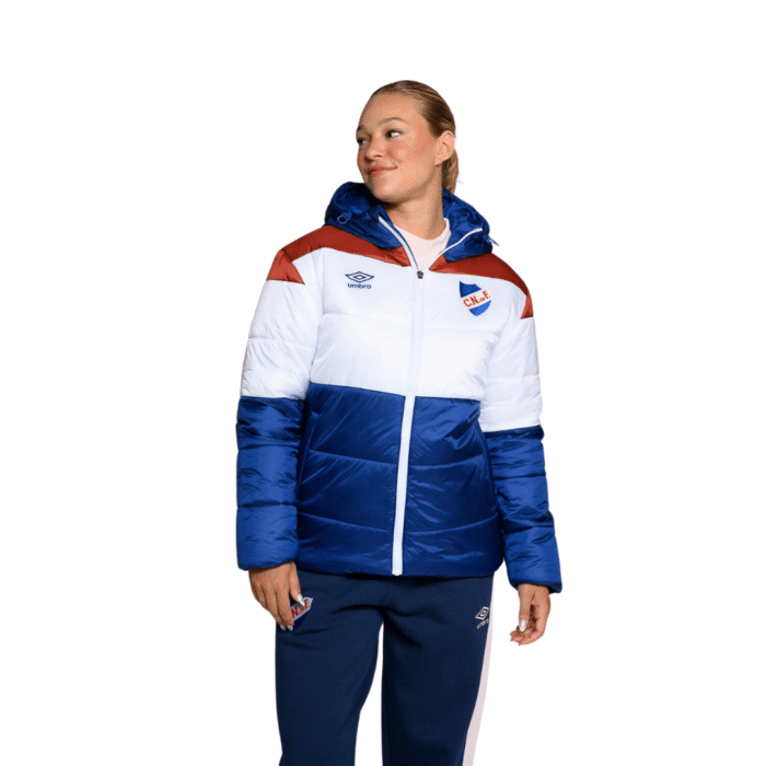 Umbro Puffer Tricolor - Campera Dama - Imagen 3