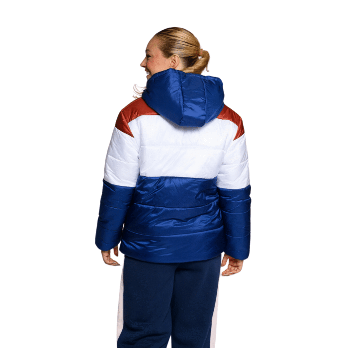 Umbro Puffer Tricolor - Campera Dama - Imagen 2