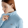 New Balance Sport Essentials Space Dye Quarter Zip - Buzo Dama - Imagen 3