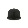 New Era NY Yankees Black on Black - Gorro