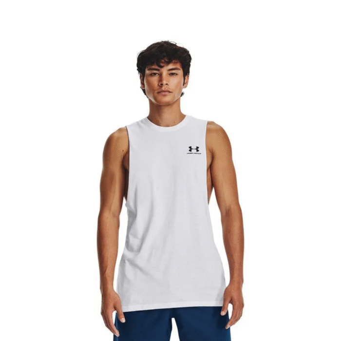 Under Armour Left Chest Cut Off - Musculosa Hombre - Imagen 3