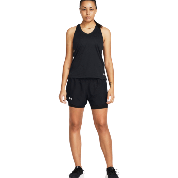 Under Armour Fly-By 2 en 1 - Short Dama - Imagen 5