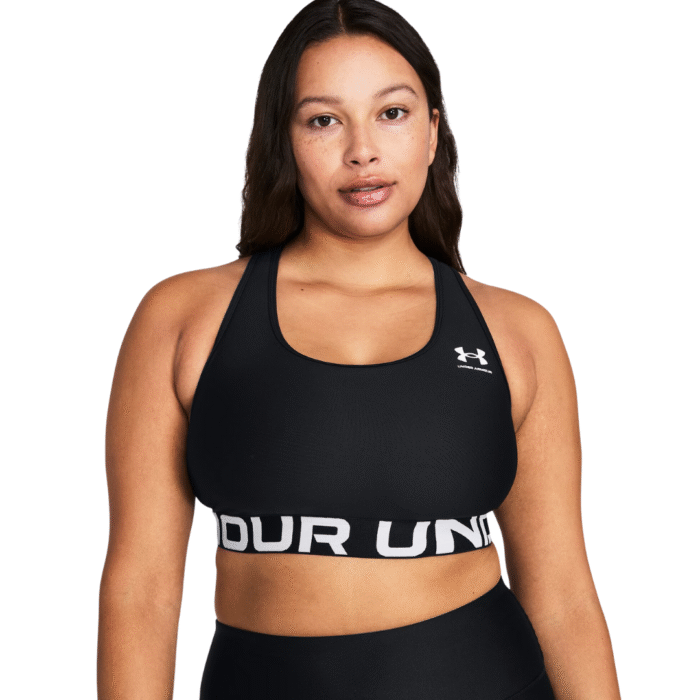 Under Armour HeatGear Mid Branded - Top Dama - Imagen 3