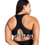 Under Armour HeatGear Mid Branded - Top Dama - Imagen 4