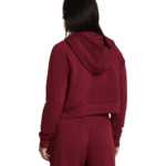 Under Armour Rival Fleece Crop Full-Zip - Campera Dama - Imagen 4