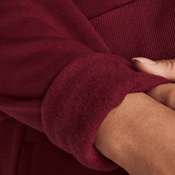 Under Armour Rival Fleece Crop Full-Zip - Campera Dama - Imagen 5