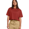 Under Armour Boxy Crop - Camiseta Dama - Imagen 3