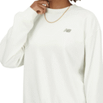 New Balance Athletics French Terry Crew- Buzo Dama - Imagen 4