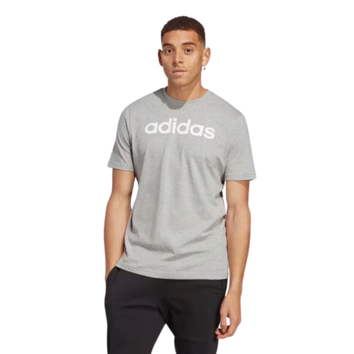 Adidas Essentials Logo Lineal - Camiseta Hombre - Imagen 2