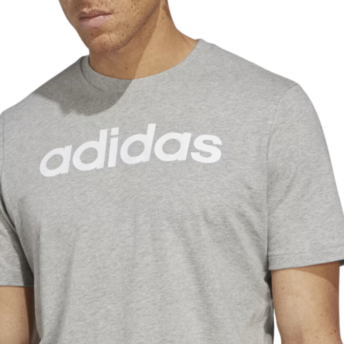 Adidas Essentials Logo Lineal - Camiseta Hombre - Imagen 5