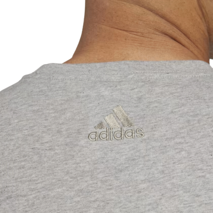 Adidas Essentials Logo Lineal - Camiseta Hombre - Imagen 6