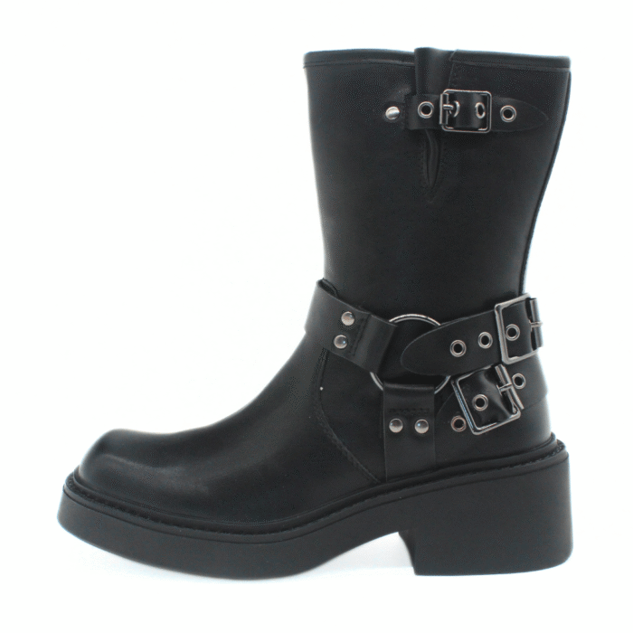 Panama Jack - Bota Biker Dama - Imagen 1