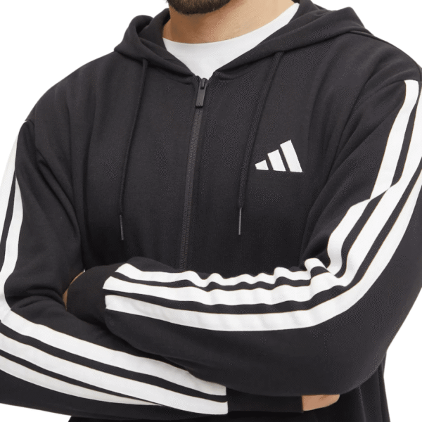 Adidas Essentials French Terry 3 Bandas- Campera Hombre - Imagen 3