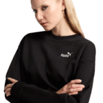PUMA ESS No.1 Logo Relaxed Crew – Buzo Dama - Imagen 2