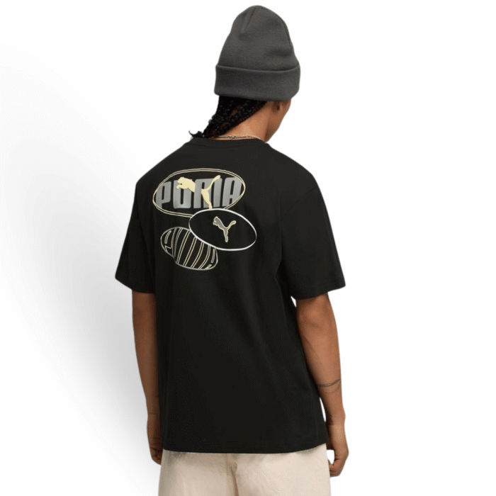 Puma Essentials Logo Lab Relaxed Tee – Camiseta Hombre - Imagen 3