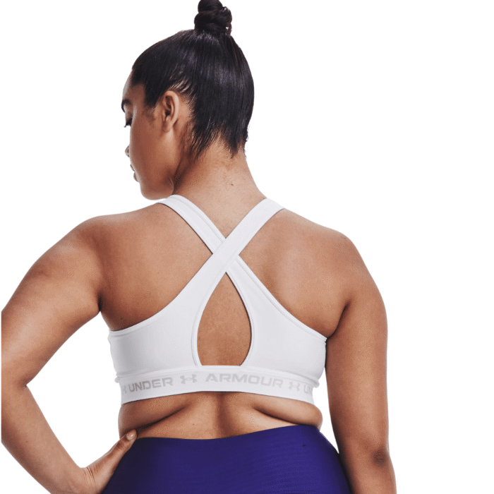 Under Armour Crossback Mid Bra - Top Dama - Imagen 9