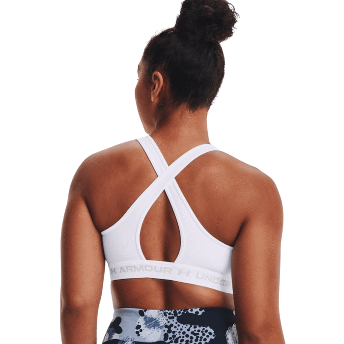 Under Armour Crossback Mid Bra - Top Dama - Imagen 8