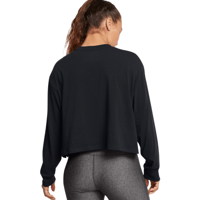 Under Armour Rival Boxy LS - Camiseta Dama - Imagen 3