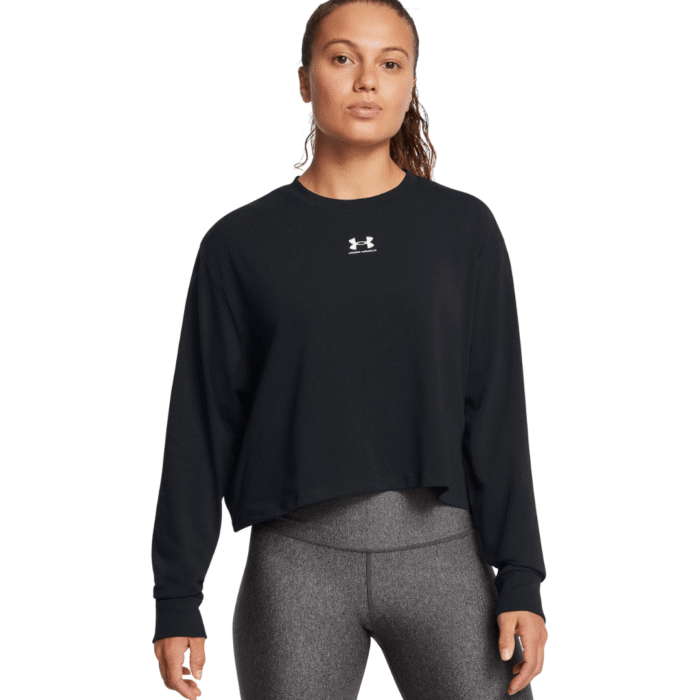 Under Armour Rival Boxy LS - Camiseta Dama - Imagen 2