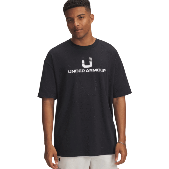 Under Armour UA U Logo Heavyweight - Camiseta Hombre - Imagen 1