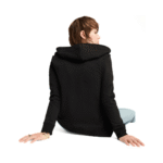 Puma ESS Full-Zip Hoodie Black – Campera Dama - Imagen 5