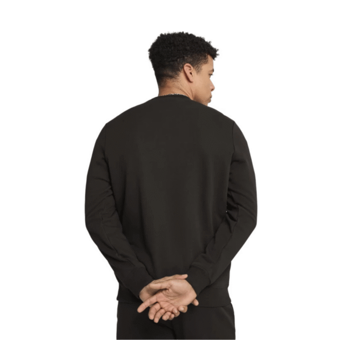 Puma ESS Small No.1 Logo Crew Black - Buzo Hombre - Imagen 4