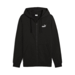 Puma ESS Fullzip Hoodie Black - Campera Hombre