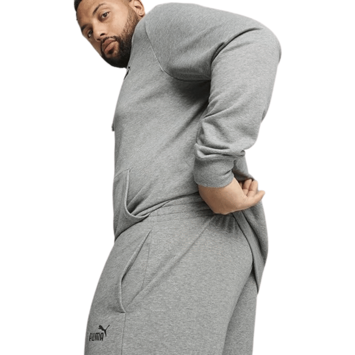 Puma ESS No.1 Logo Sweatpants Grey – Pantalón Hombre - Imagen 4