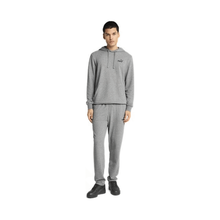 Puma ESS No.1 Logo Sweatpants Grey – Pantalón Hombre - Imagen 3