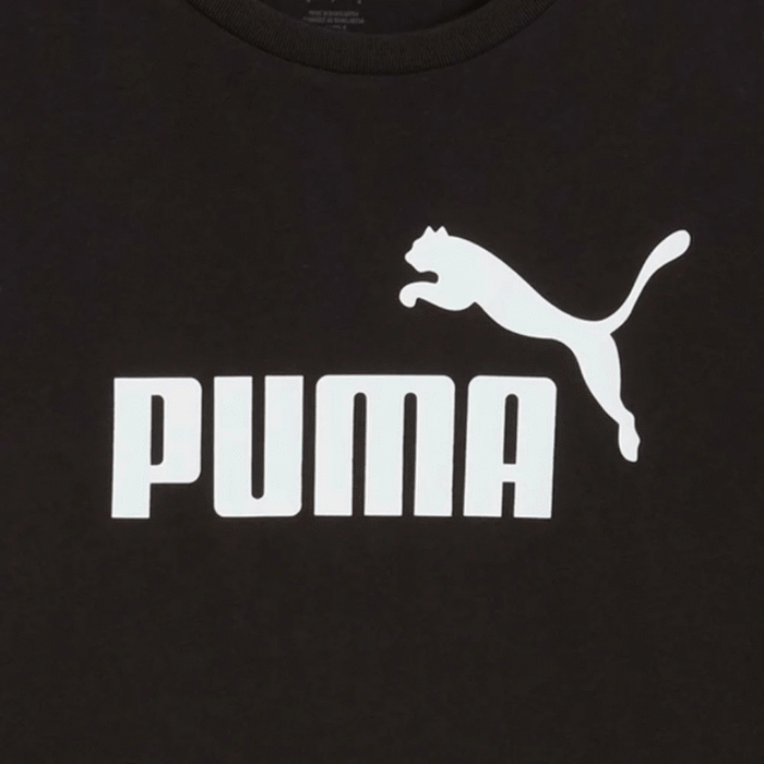 Puma ESS Cropped Nº1 Logo Tee T-Shirt – Camiseta Dama - Imagen 2