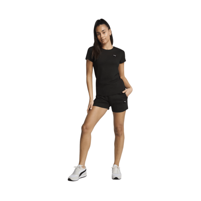 Puma ESS Elevated Tee T-Shirt – Camiseta Dama - Imagen 3