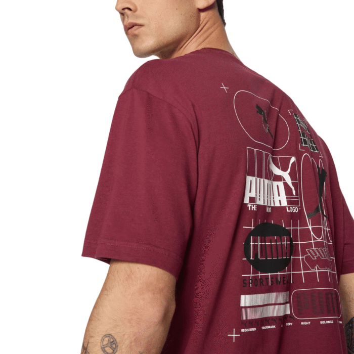 Puma Graphic Tee – Camiseta Hombre - Imagen 4