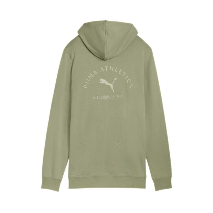 Puma Class Graphic Hoodie Green - Buzo Hombre - Imagen 5