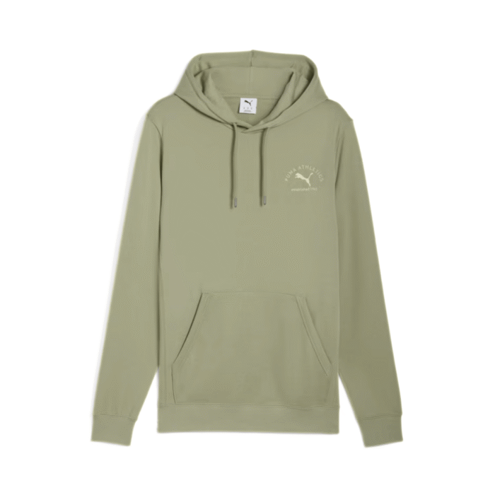 Puma Class Graphic Hoodie Green - Buzo Hombre - Imagen 1