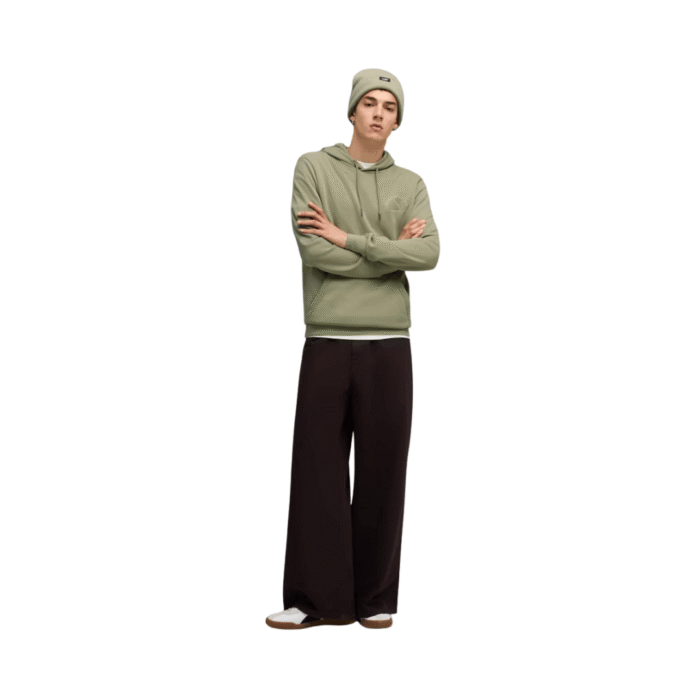 Puma Class Graphic Hoodie Green - Buzo Hombre - Imagen 3