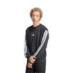 Adidas M 3S FT SWT – Buzo Hombre - Imagen 2
