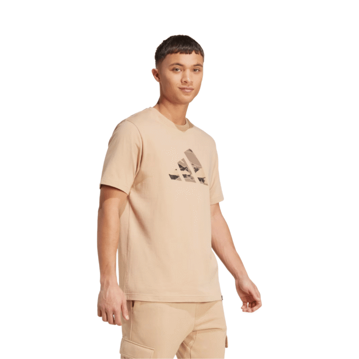 Adidas M Camo Logo T-Shirt – Camiseta Hombre - Imagen 5