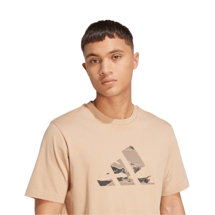 Adidas M Camo Logo T-Shirt – Camiseta Hombre - Imagen 2