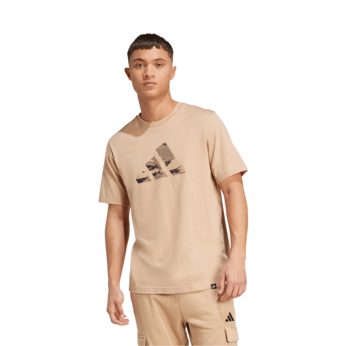 Adidas M Camo Logo T-Shirt – Camiseta Hombre - Imagen 3
