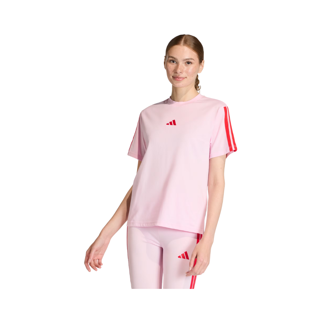 kc5199 Adidas Essentials Cotton 3 – Camiseta Dama - Imagen 1