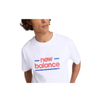 New Balance Linear Lines - Camiseta Hombre - Imagen 2