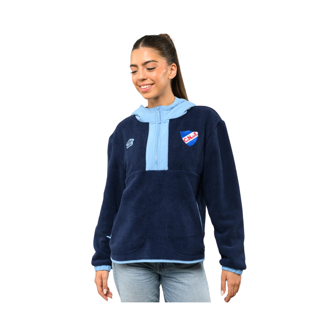 NU340364001 Umbro Polar 1/4 Zip Nacional – Buzo Dama - Imagen 1