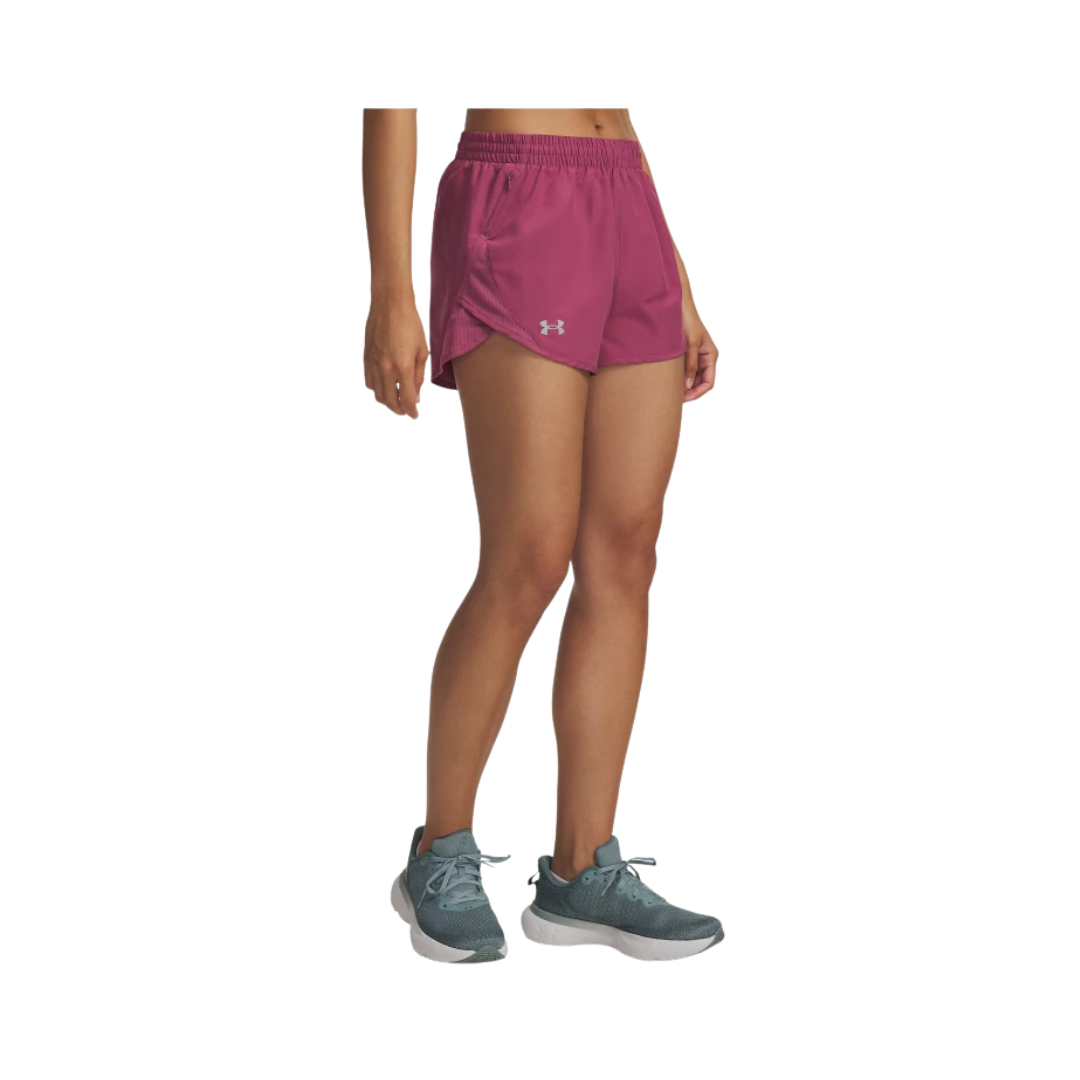 1382438622 Under Armour UA Fly By 3 Shorts – Calza Dama - Imagen 1