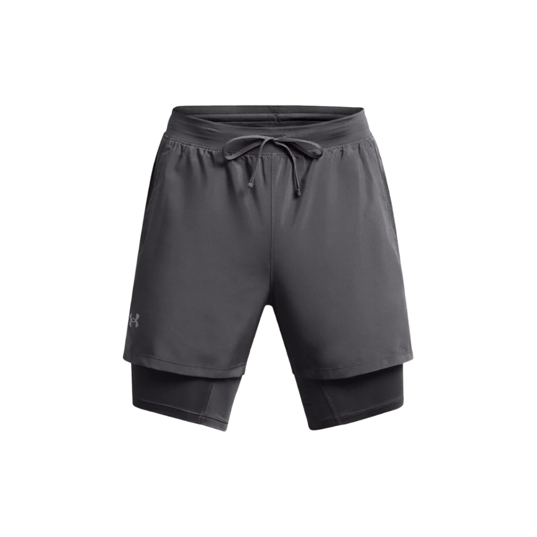 1382640025 Under Armour Launch 5" 2-in-1 Sports - Short Hombre - Imagen 1